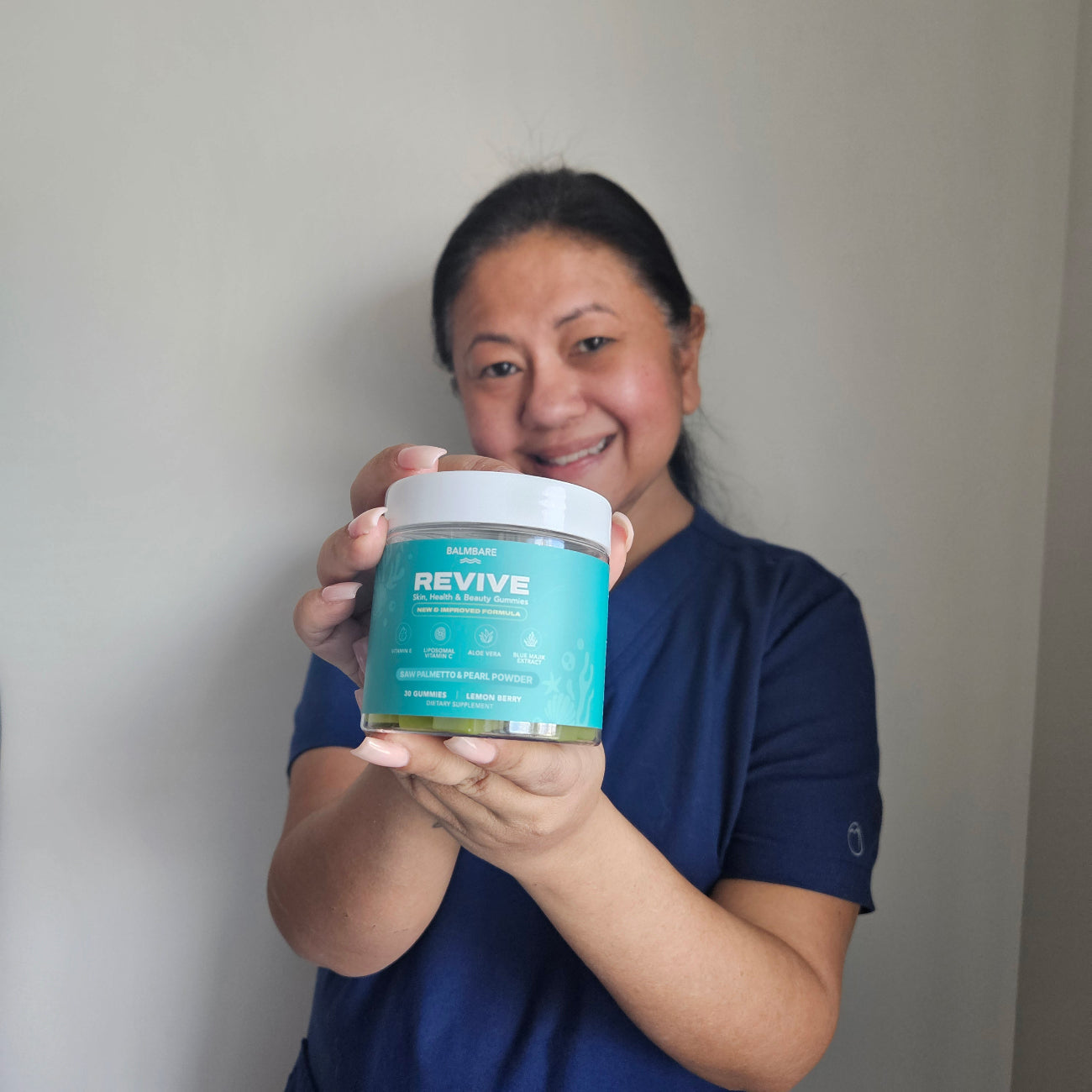 Balmbare Hair Revive Gummies for GLP-1 Weight Loss Hair Support